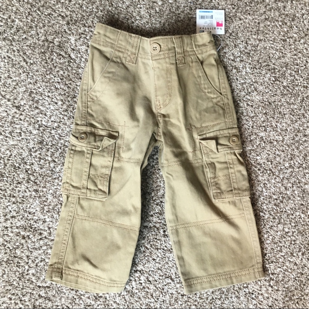 NWT Toddler Khaki Cargo Pants